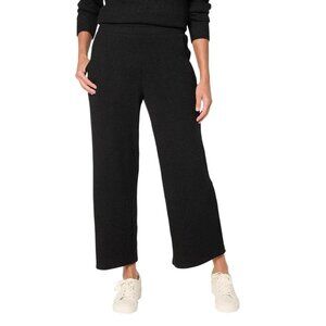 AnyBody Women’s Brushed Waffle Asymmetrical Seam Wide Leg Pants Size XL